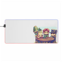 Load image into Gallery viewer, Jotaro Kujo RGB LED Mouse Pad (Desk Mat)
