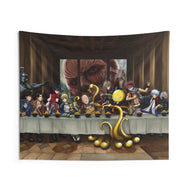 The Last Supper - Anime crossover version Indoor Wall Tapestry