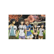 Load image into Gallery viewer, My Teen Romantic Comedy SNAFU Hachiman Hikigaya, Yukino Yukinoshita, Yui Yuigahama, Saika Totsuka, Komachi Hikigaya Rug
