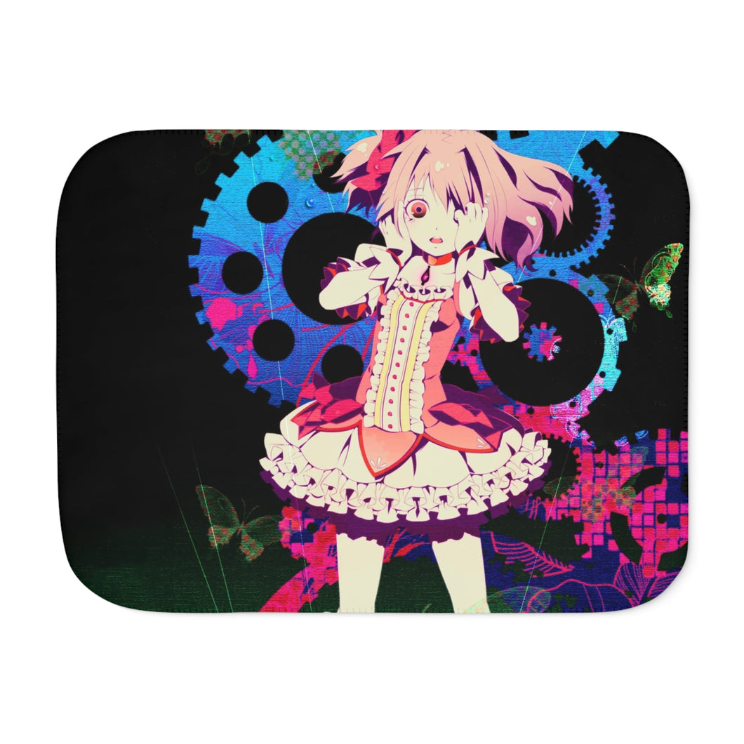 Anime Puella Magi Madoka Magica Sherpa Blanket