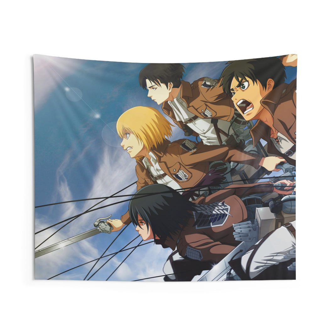 Anime Attack On Titan Indoor Wall Tapestry
