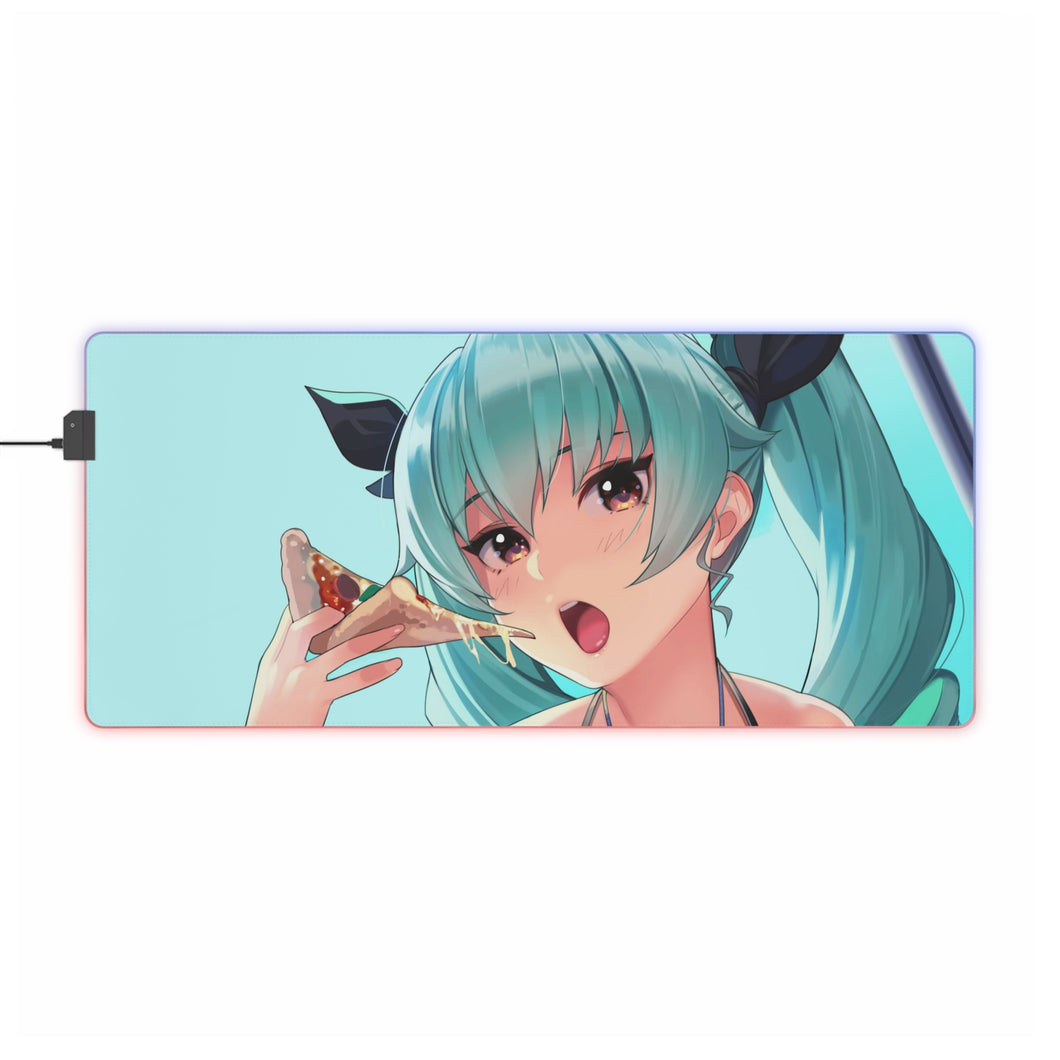 Girls und Panzer RGB LED Mouse Pad (Desk Mat)