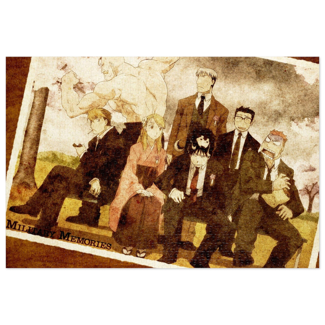 Anime FullMetal Alchemistr Jigsaw Puzzle