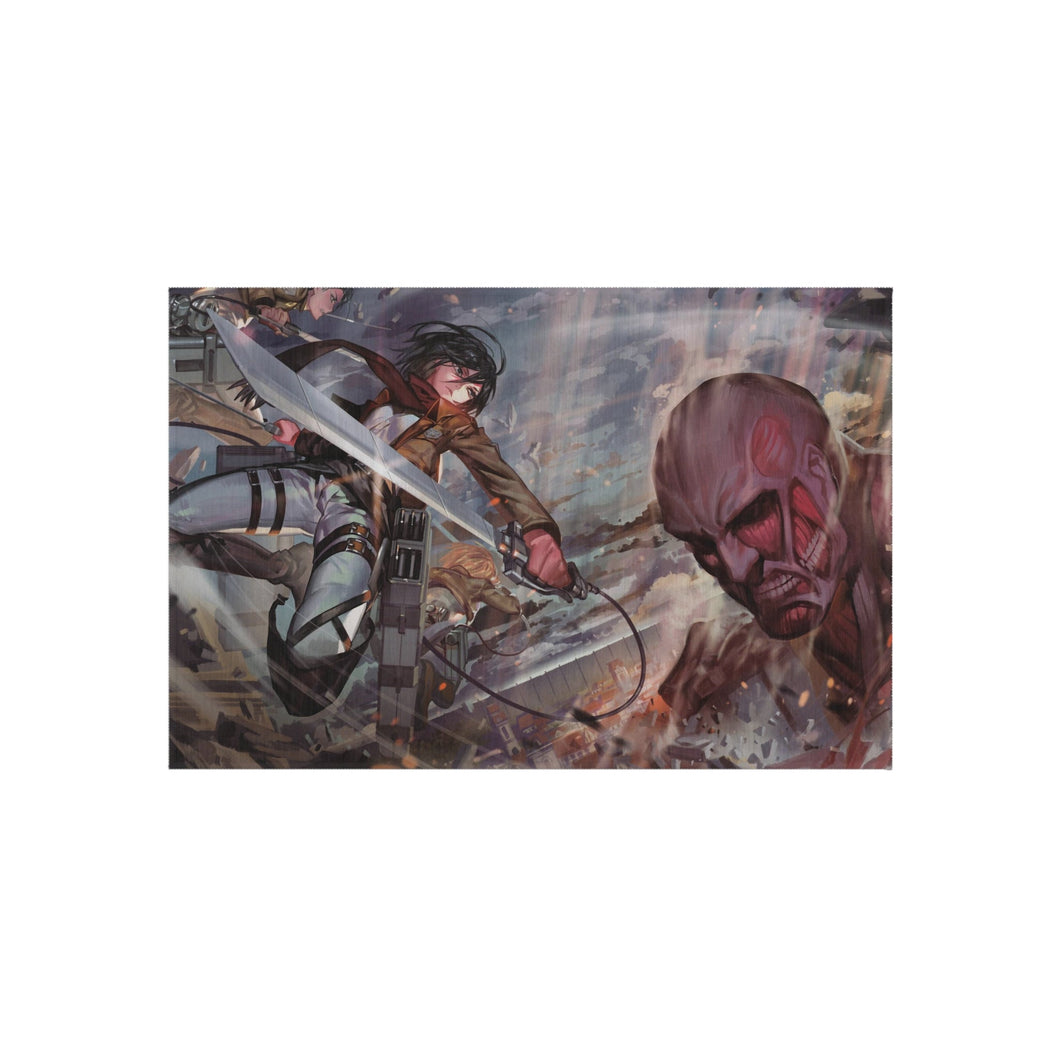 Anime Attack On Titan Rug