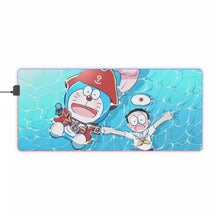 Load image into Gallery viewer, Anime Doraemon RGB LED Mouse Pad (Desk Mat)
