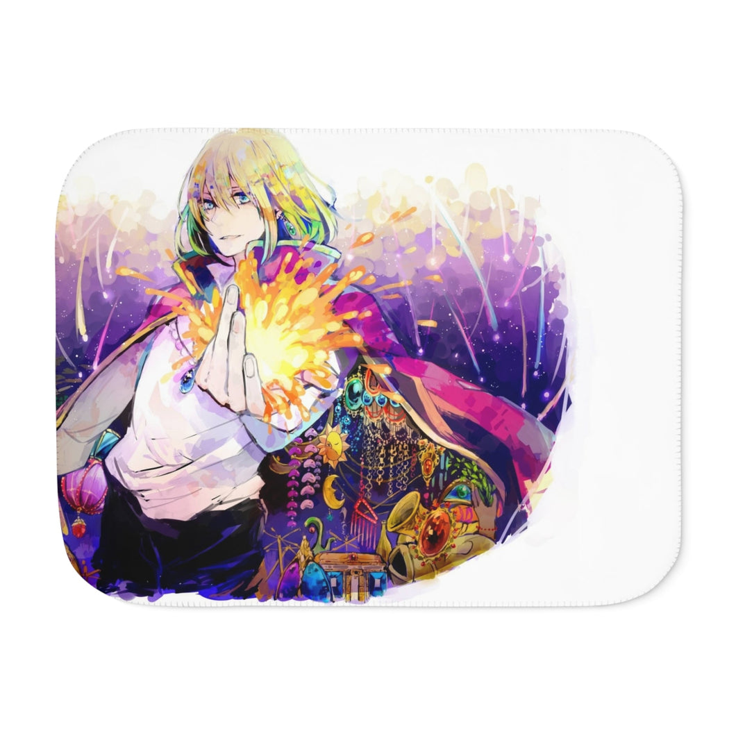 Anime Howl's Moving Castle Sherpa Blanket