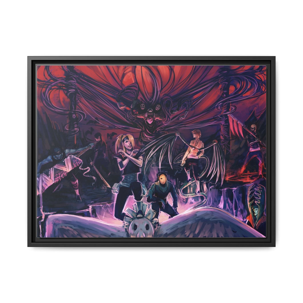 Anime Naruto Canvas Framed Art Print