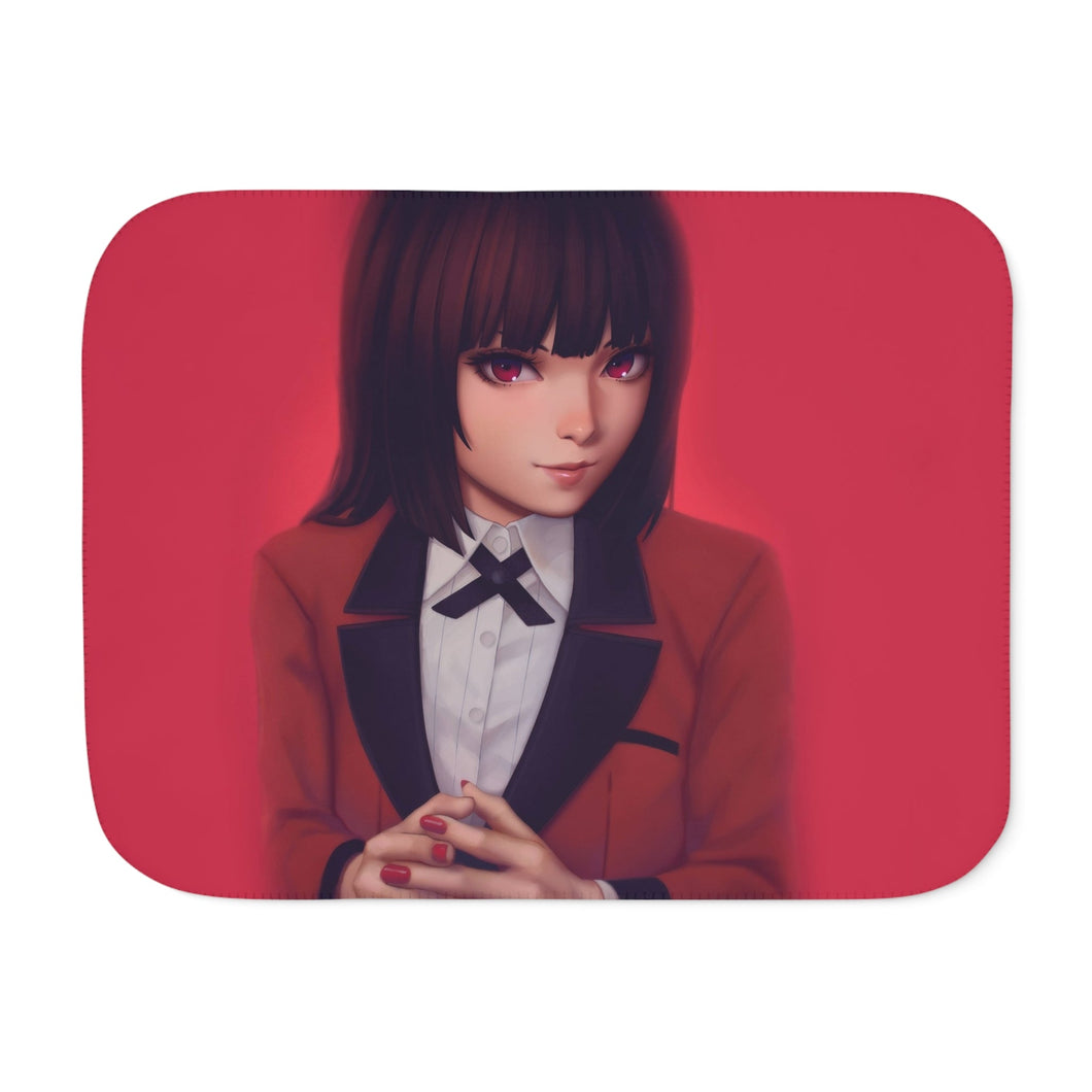 Kakegurui Yumeko Jabami Sherpa Blanket