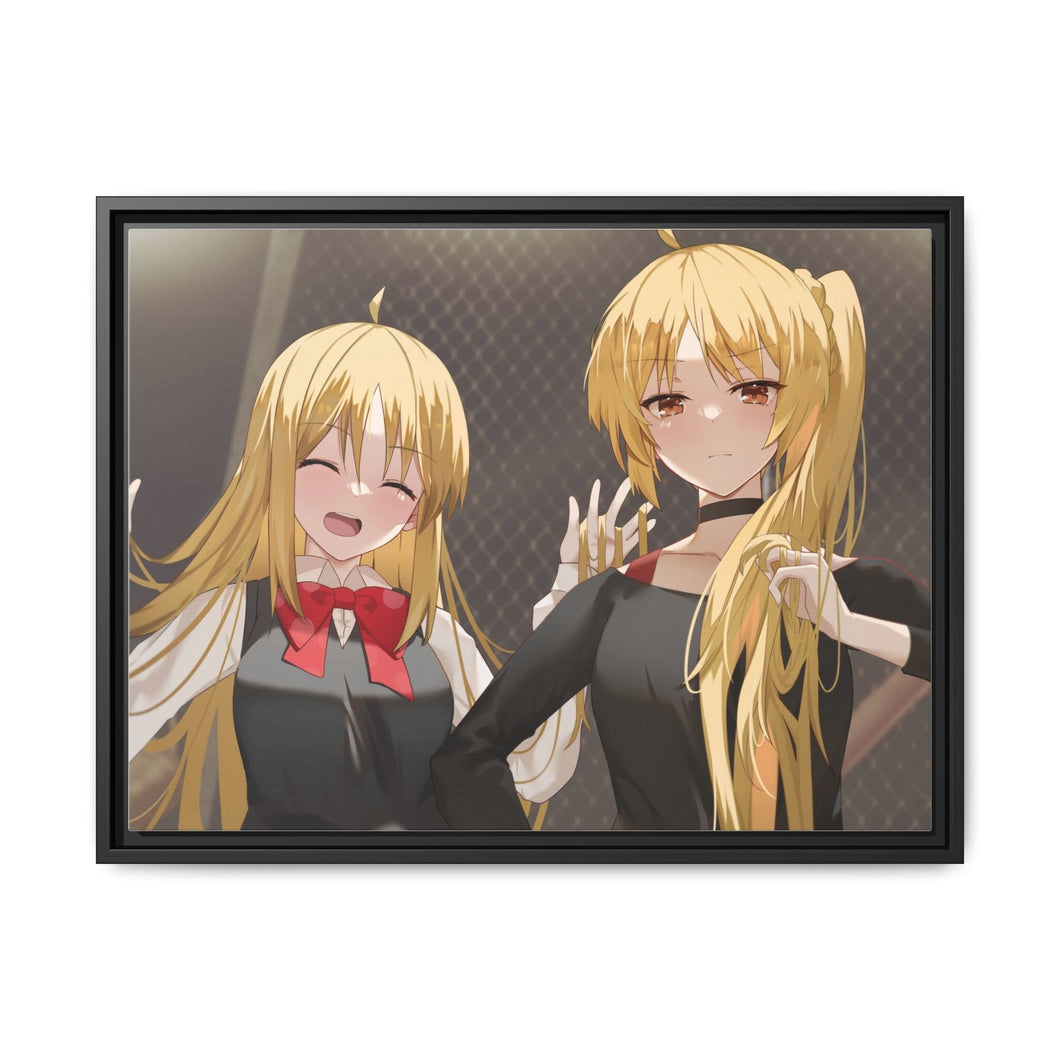 Seika Ijichi & Nijika Ijichi Canvas Framed Art Print