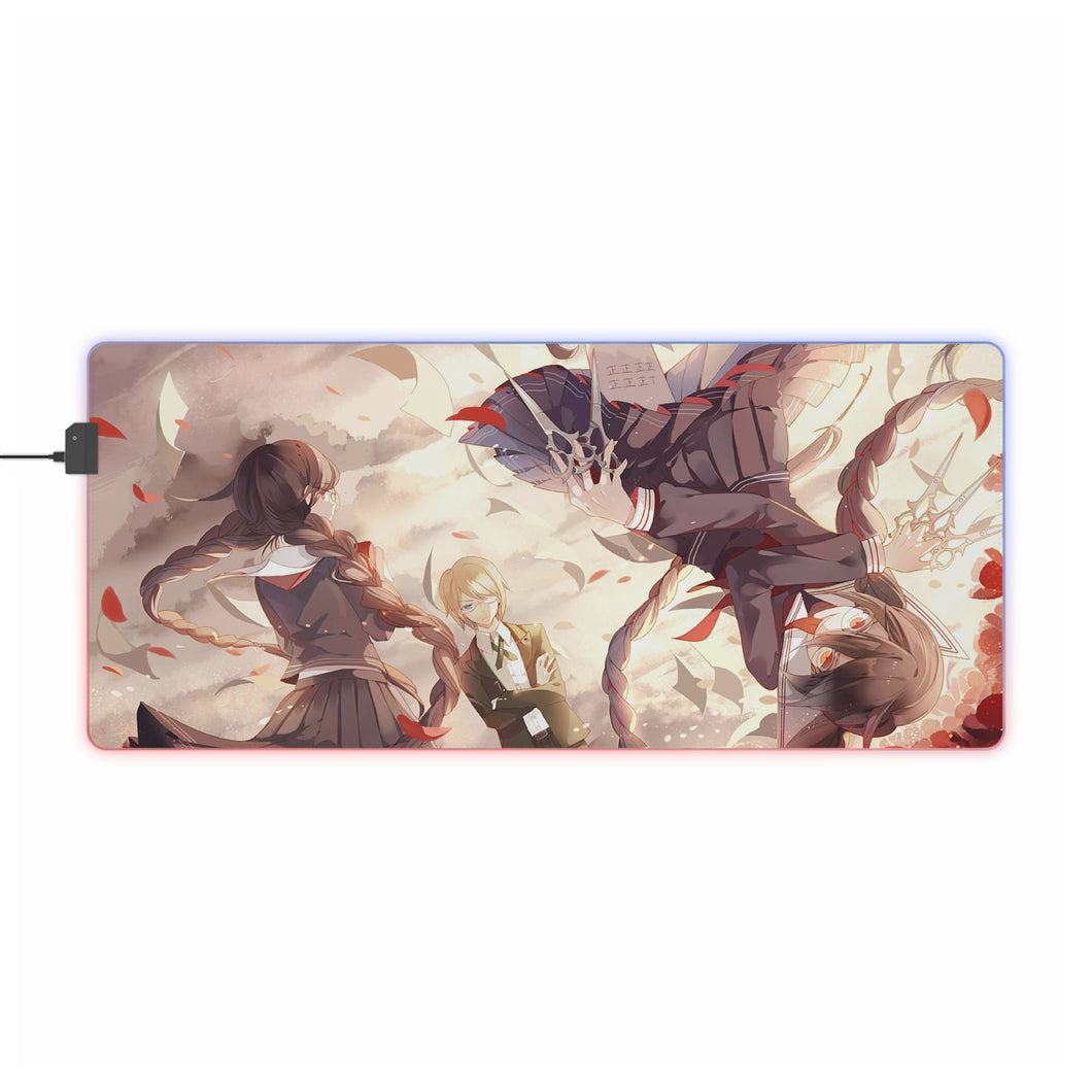 Byakuya,Toko and Genocide Jack RGB LED Mouse Pad (Desk Mat)