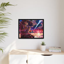 Load image into Gallery viewer, Taki and Mitsuha (Your Name) Canvas Framed Art Print
