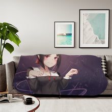 Load image into Gallery viewer, Kaguya Shinomiya Sherpa Blanket
