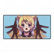 Neko in box Mouse Pad (Desk Mat)