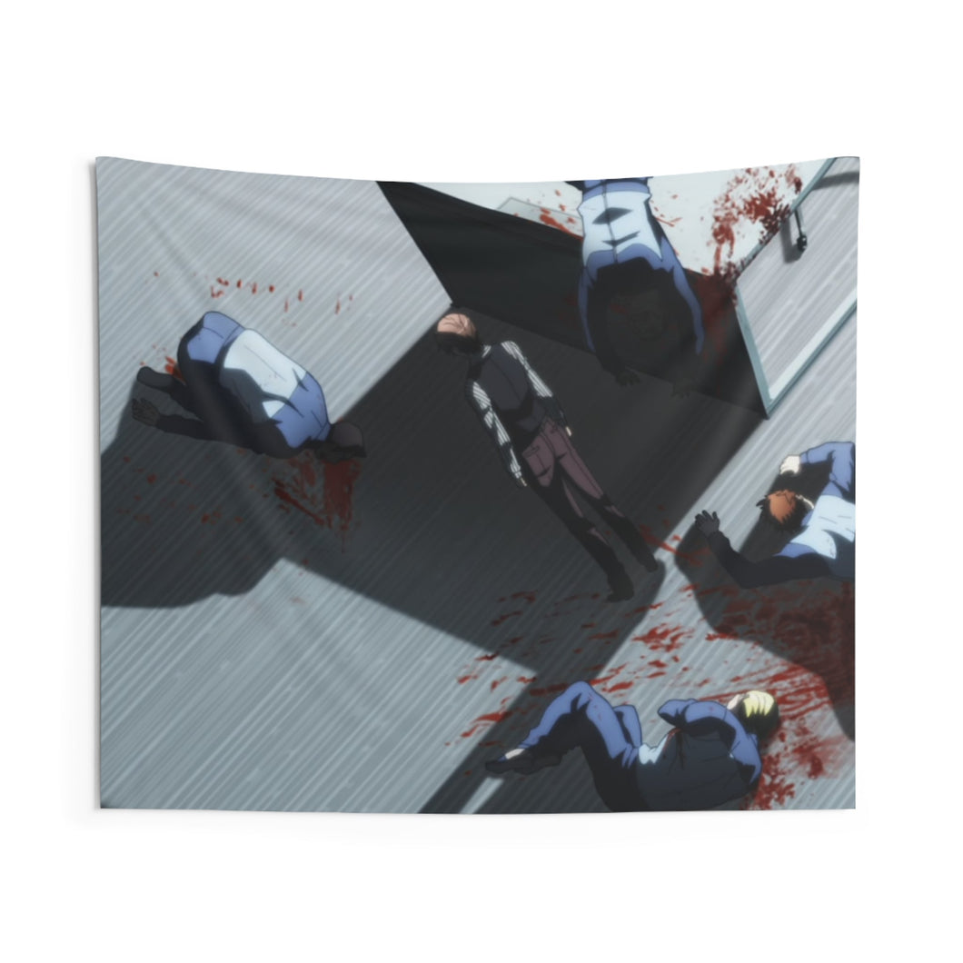 Principal VS 4 Exchange Students Indoor Wall Tapestry