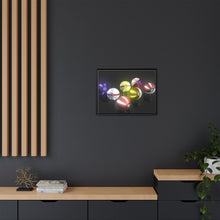 Load image into Gallery viewer, PokÃ©balls Canvas Framed Art Print
