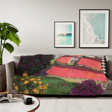 Load image into Gallery viewer, Anime Spirited Awayr Sherpa Blanket
