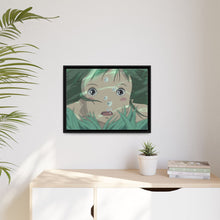 Load image into Gallery viewer, Anime Spirited Awayr Canvas Framed Art Print

