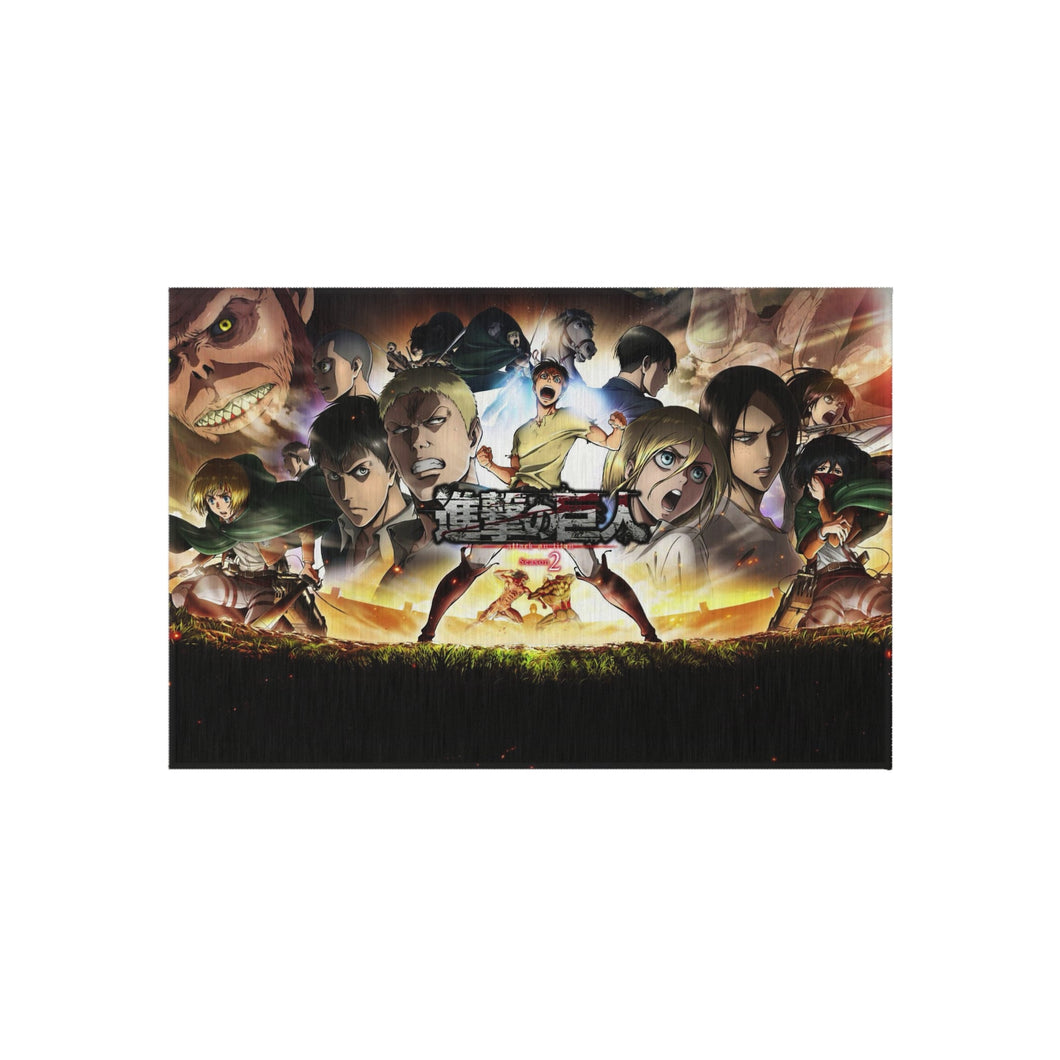 Anime Attack On Titan Rug