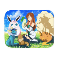 Anime Pokémonr Sherpa Blanket