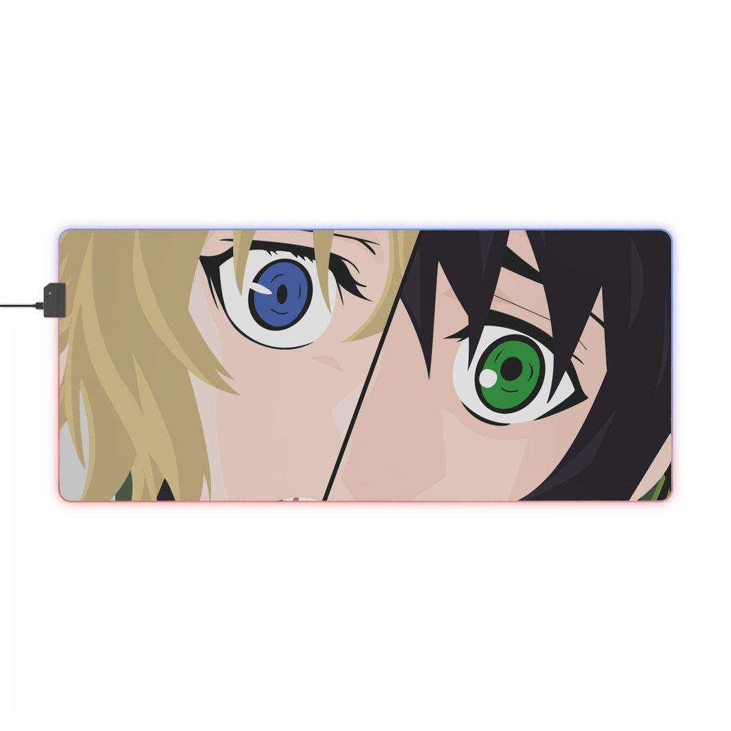 Seraph Of The End RGB LED Mouse Pad (Desk Mat)