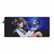 Load image into Gallery viewer, The Melancholy Of Haruhi Suzumiya RGB LED Mouse Pad (Desk Mat)
