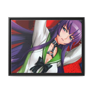 Highschool Of The Dead Canvas Framed Art Print
