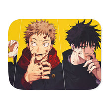 Load image into Gallery viewer, Anime Jujutsu Kaisen Sherpa Blanket
