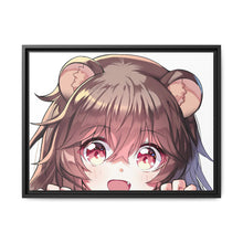 Load image into Gallery viewer, Cutii Little Raphtalia Canvas Framed Art Print
