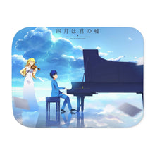 Load image into Gallery viewer, Kaori and Arima Sherpa Blanket
