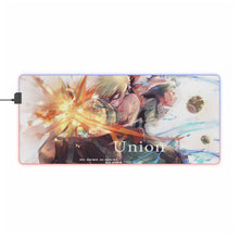 Load image into Gallery viewer, My Hero Academia Izuku Midoriya, Katsuki Bakugou RGB LED Mouse Pad (Desk Mat)
