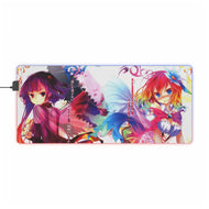 Zell and Stephanie RGB LED Mouse Pad (Desk Mat)
