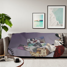 Load image into Gallery viewer, Luka Urushibara Sherpa Blanket
