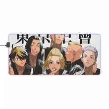 Load image into Gallery viewer, Tokyo Revengers Keisuke Baji, Takashi Mitsuya, Kazutora Hanemiya RGB LED Mouse Pad (Desk Mat)
