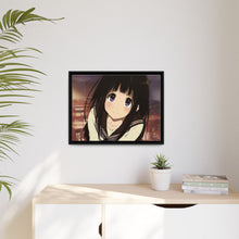 Load image into Gallery viewer, Eru Chitanda  Face Canvas Framed Art Print
