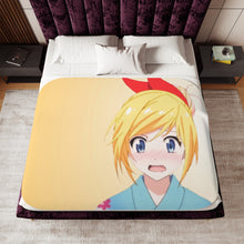 Load image into Gallery viewer, Anime Nisekoi Sherpa Blanket
