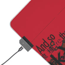 Load image into Gallery viewer, Tokyo Ghoul:re RGB LED Mouse Pad (Desk Mat)
