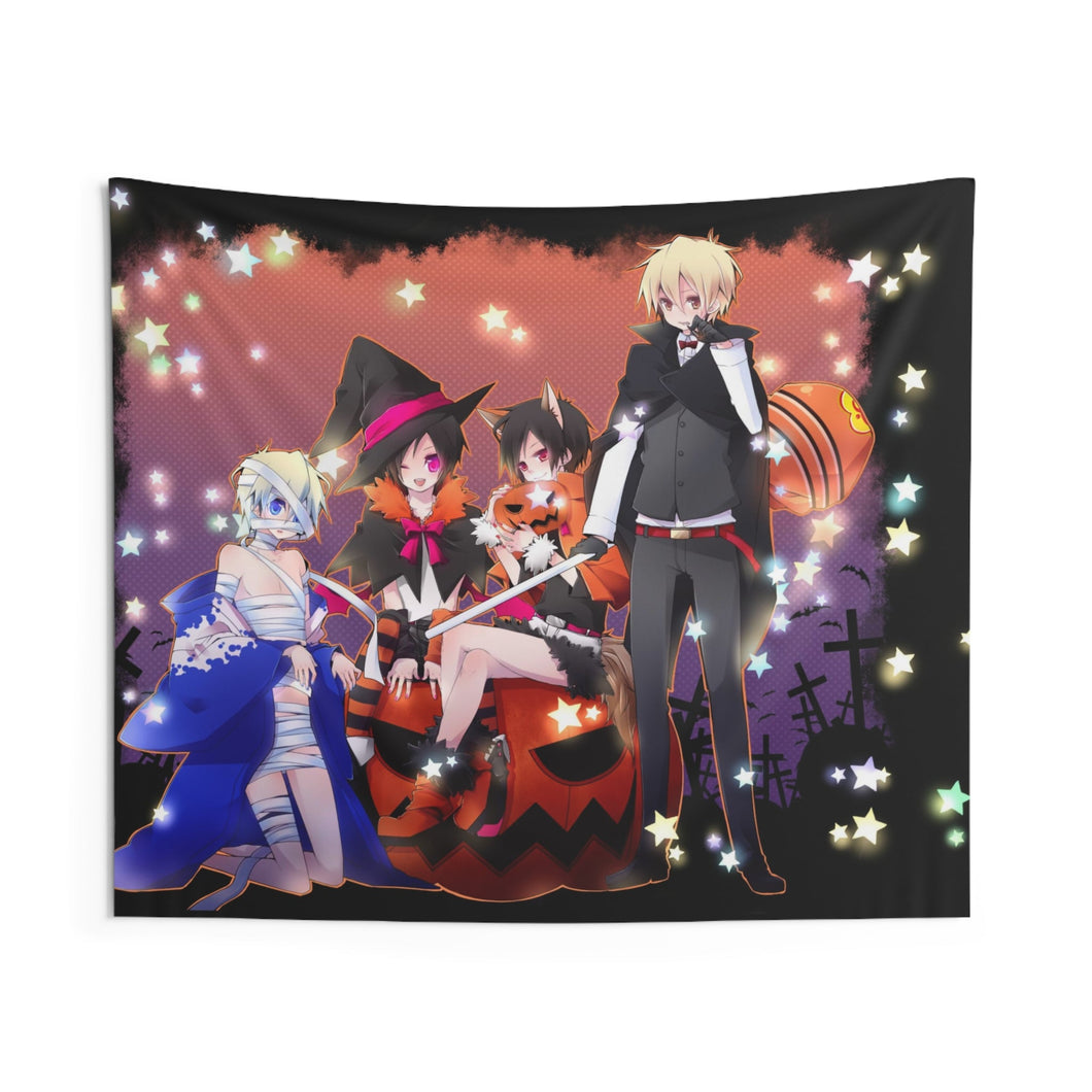 Durarara!! Izaya Orihara, Shizuo Heiwajima Indoor Wall Tapestry