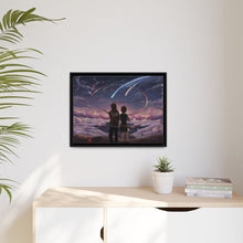 Load image into Gallery viewer, Your Name. Canvas Framed Art Print
