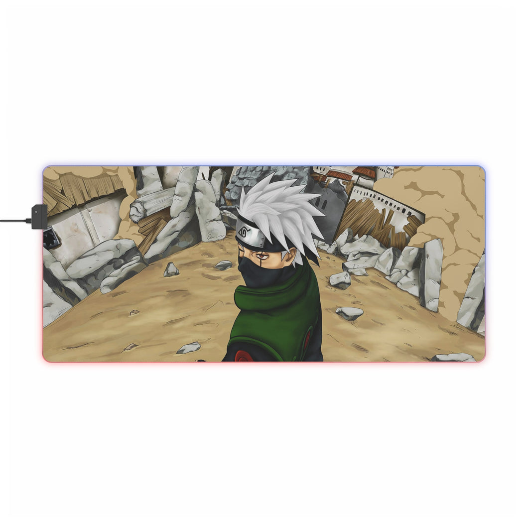 Anime Naruto RGB LED Mouse Pad (Desk Mat)