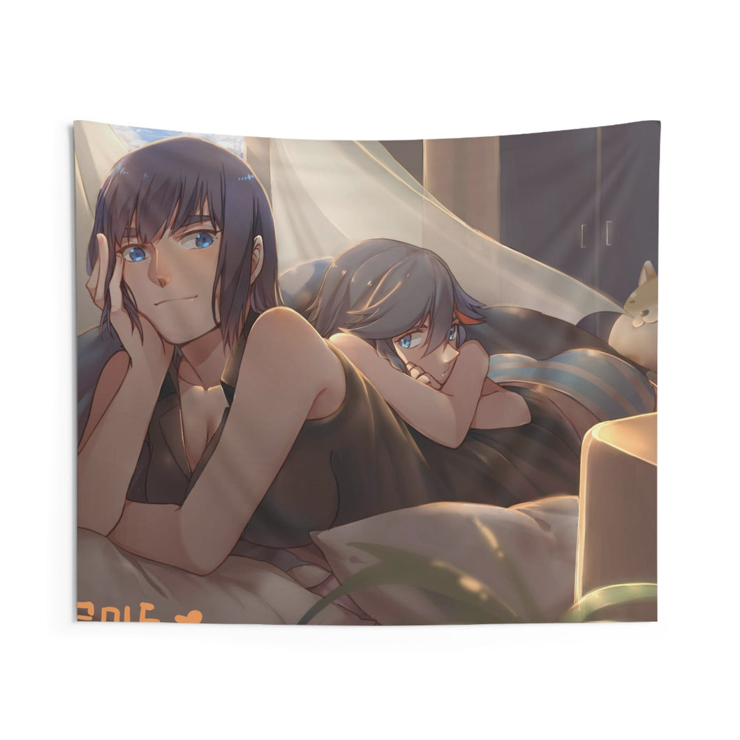 Kiryuuin and Matoi Indoor Wall Tapestry