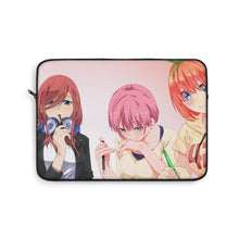 Load image into Gallery viewer, The Quintessential Quintuplets Miku Nakano, Itsuki Nakano, Nino Nakano, Yotsuba Nakano, Ichika Nakano Laptop Sleeve
