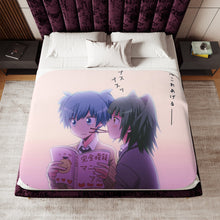 Load image into Gallery viewer, Assassination Classroom Sherpa Blanket
