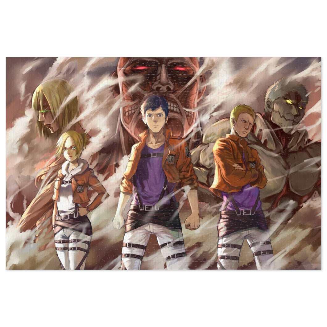 Anime Attack On Titan Jigsaw Puzzle