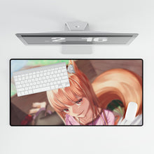Load image into Gallery viewer, Holo - Spice &amp; Wolf Mouse Pad (Desk Mat)
