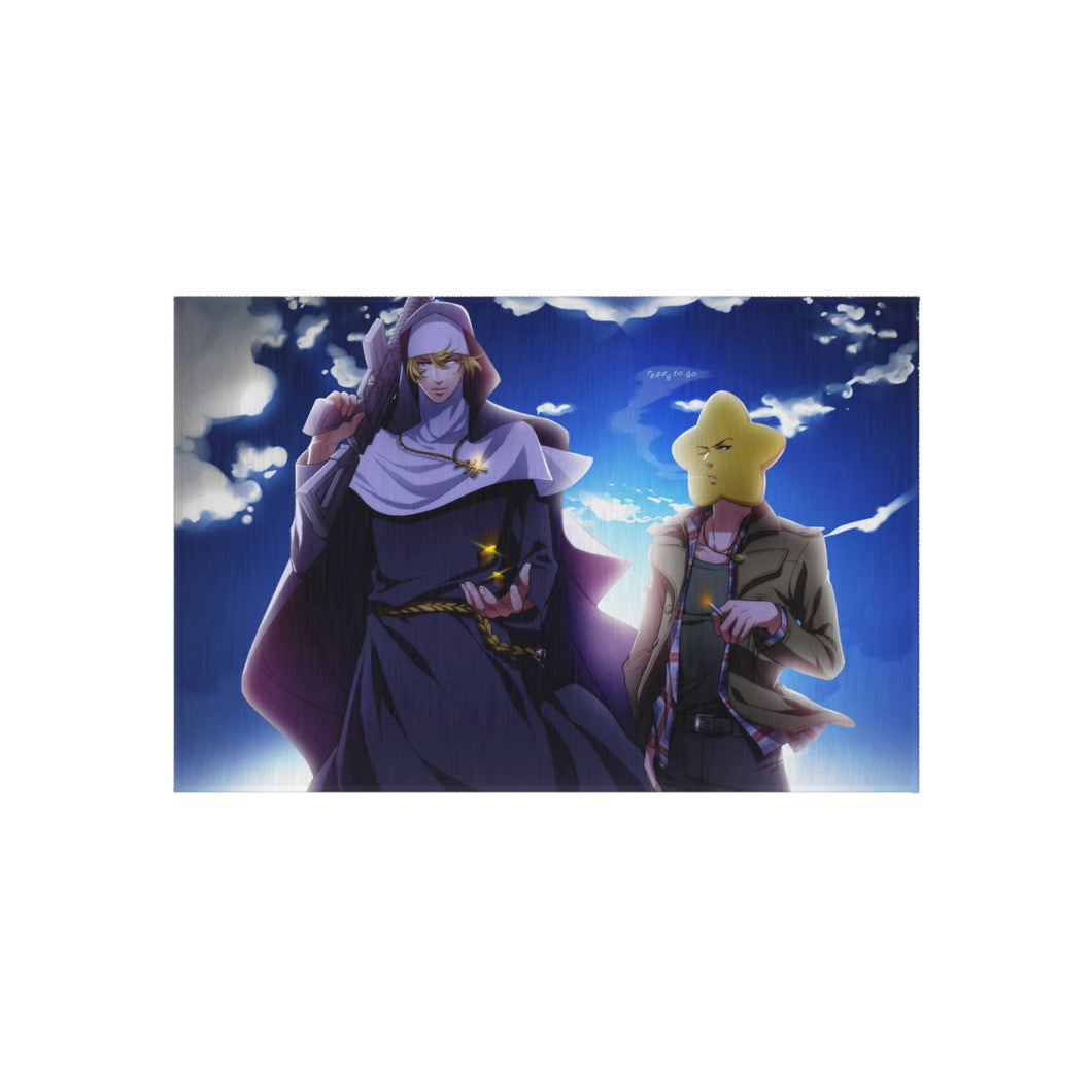 Anime Arakawa Under the Bridge Rug