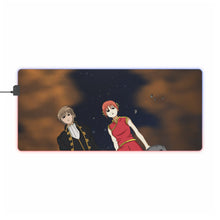 Load image into Gallery viewer, Gintama Kagura, Okita Sougo RGB LED Mouse Pad (Desk Mat)
