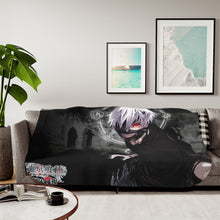 Load image into Gallery viewer, kaneki-ken ghoul form Sherpa Blanket
