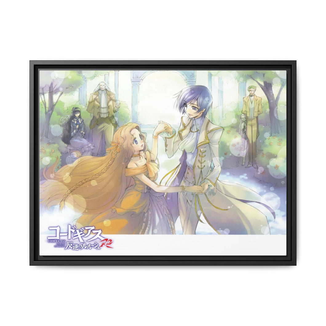 Anime Code Geass Canvas Framed Art Print