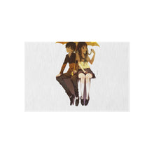 Load image into Gallery viewer, Eru Chitanda  And  Hōtarō Oreki under umbrella Rug
