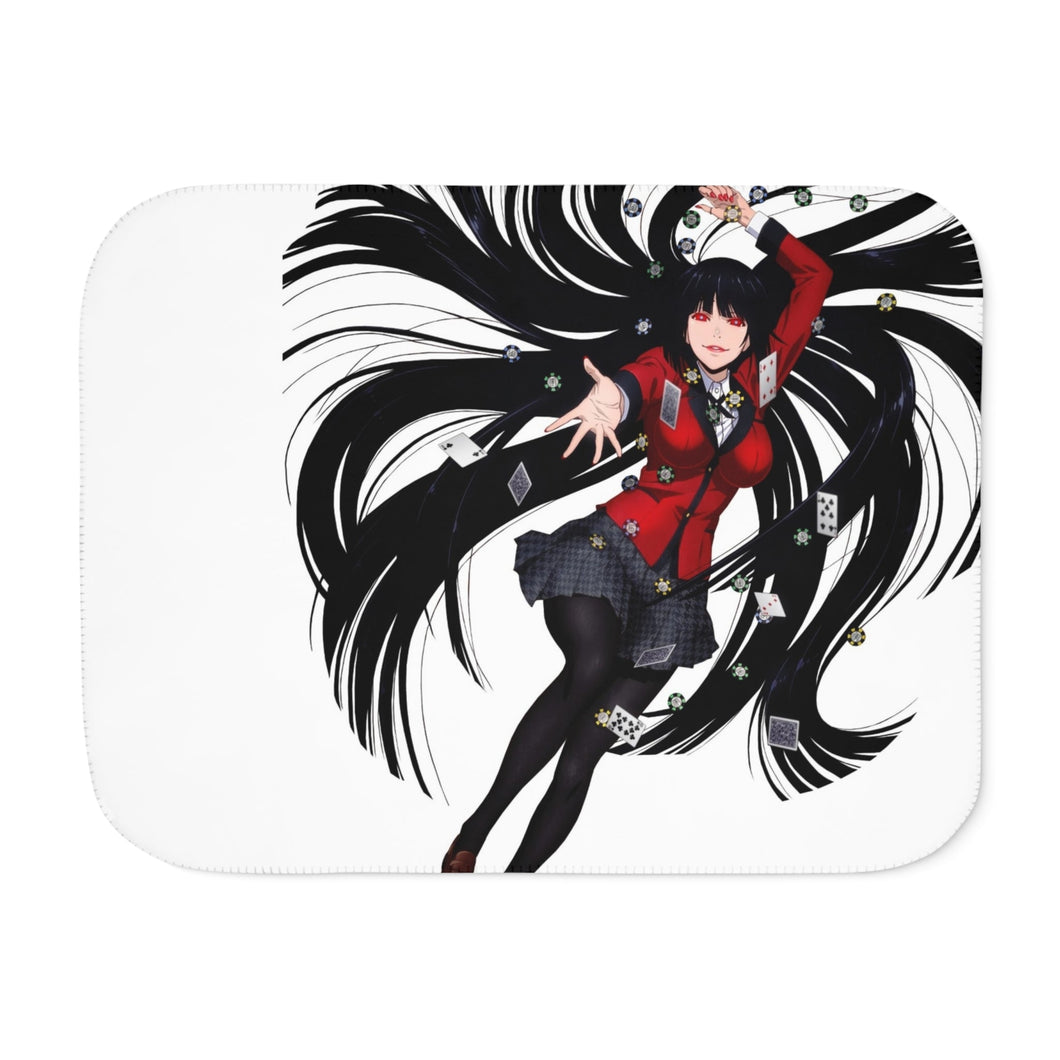 Kakegurui Yumeko Jabami Sherpa Blanket